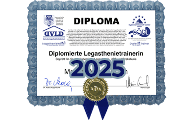 Diplom Legasthenietrainer des EÖDL